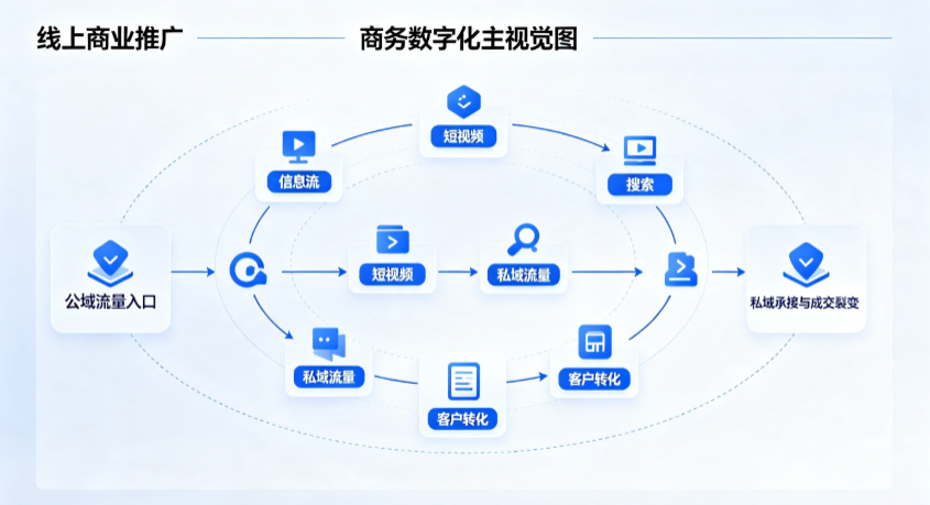 安丘市线上商业推广怎么做？全域流量闭环搭建与低成本转化实战指南
